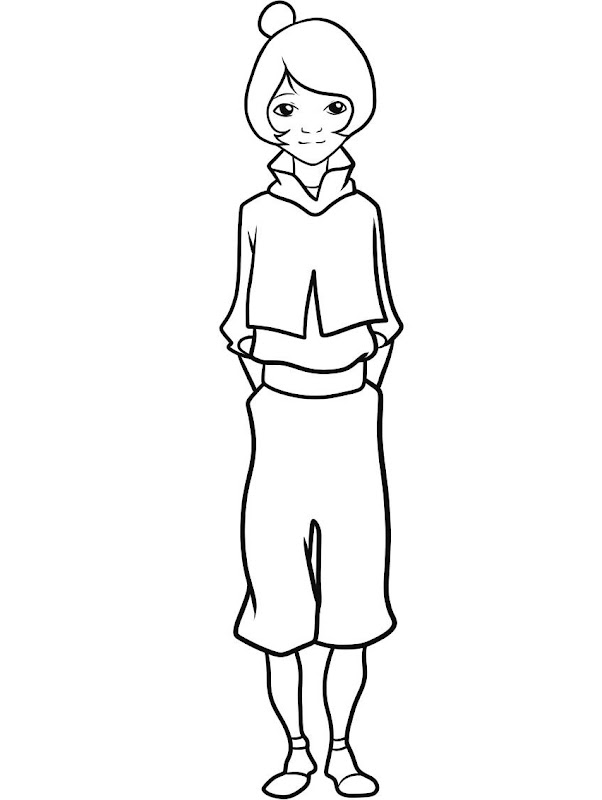 Avatar The Legend Of Korra Coloring Pages title=
