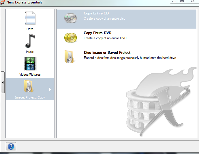 Burn CD Menggunakan Nero 8 Essential CREATIVE FIND