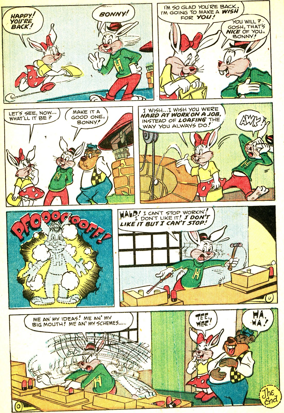 Chris Sobieniak's Comics & Stories: Happy Rabbit #46 (Dec, 1951)