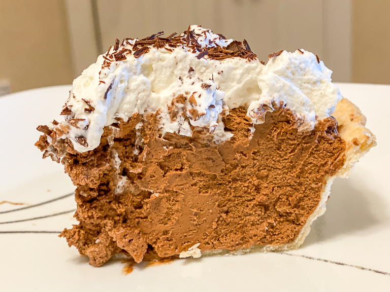 Tales of the Flowers Making Village Inn French Silk Pie at Home!