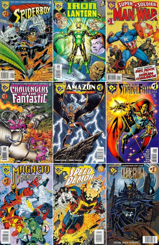 ¿Qué es AMALGAM COMICS? La fusión entre Marvel y DC Comicrítico
