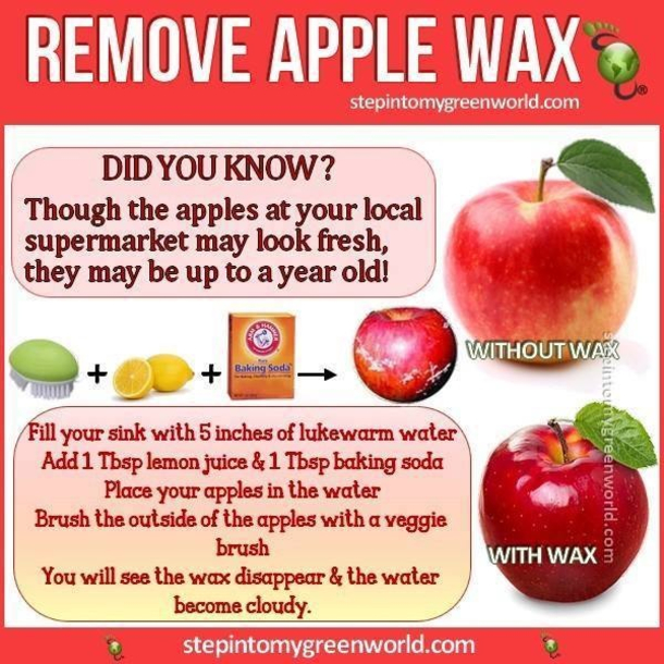 Stranger in a Strange Land How To Remove Toxic Apple Wax