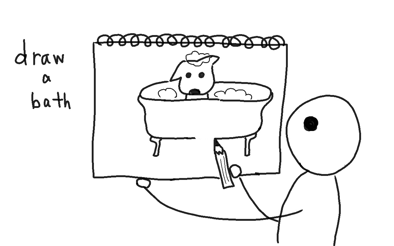 draw a bath