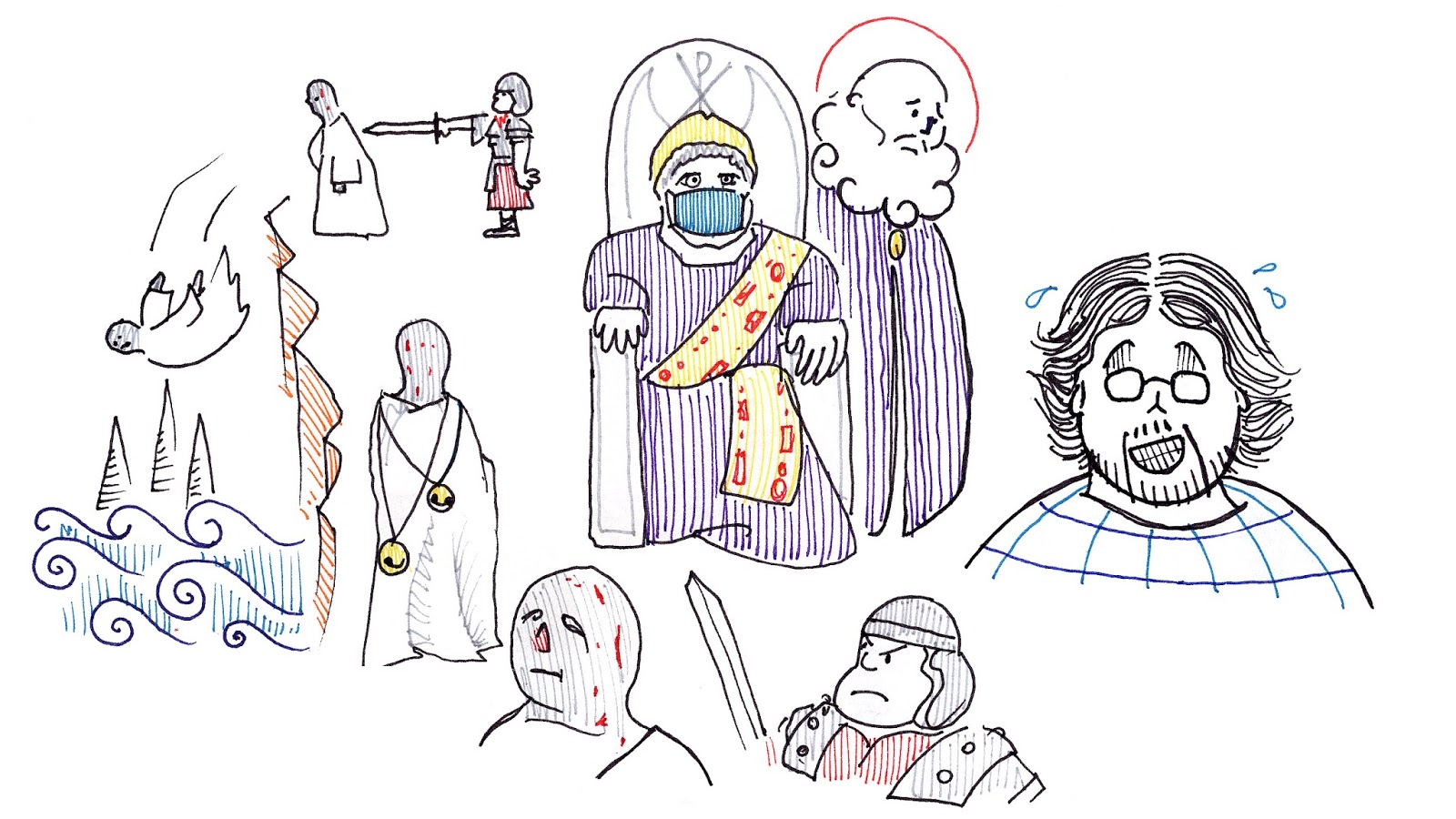 Bible Illustrated Scripts 99. Saint Zoticus the Keeper of Orphans