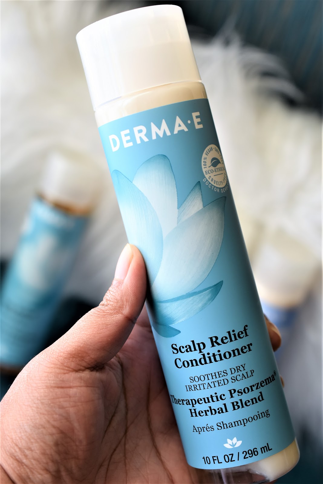Get Thicker, Fuller, Healthy Hair with DERMA-E Haircare Products Conditioning Lotion That Promotes Healing Of The Scalp