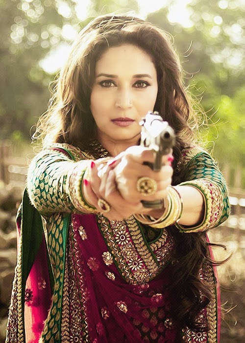 mix bollywood actress with gun wallpaper Desi Gun