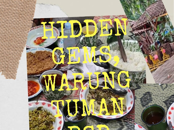 Hidden Gems Warung Tuman BSD, Nyobain Makanannya