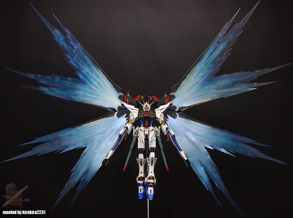 Custom Build: MG 1/100 Strike Freedom Gundam + Custom Wing of the Skies