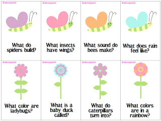 Live Love Speech: Spring Activities and a {FREEBIE}