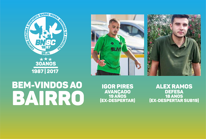 |CCD Bº Conceição| Igor Pires e Alex Ramos são reforços!