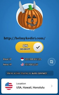 aktifkan vpn HMA pro