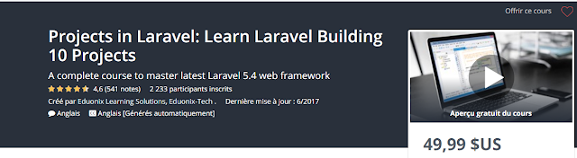 Chia Sẻ Khóa Học Projects in Laravel: Learn Laravel Building 10 Projects