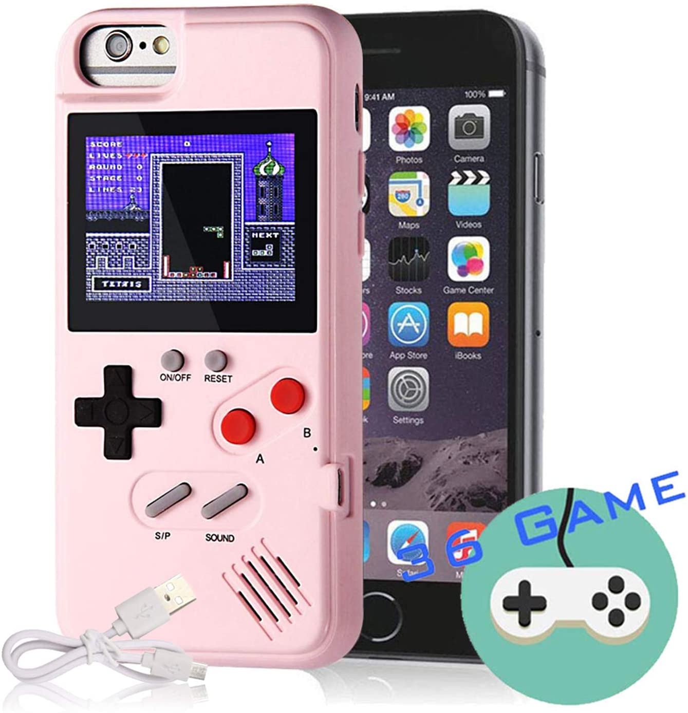 Gameboy Case for iPhone buy on Amazon and Aliexpress