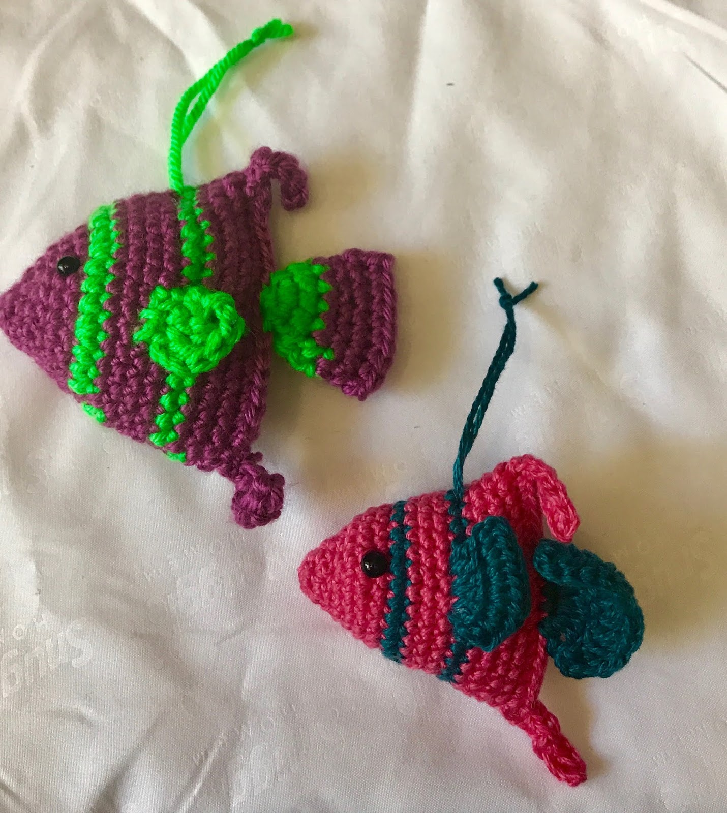 Reny's Place.... Here Fishy Fishy! Crochet Fish Pattern for a
