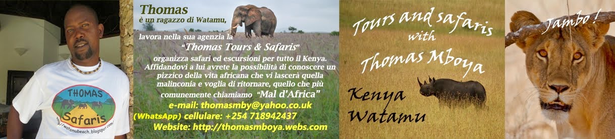 Thomas Tours & Safaris with Thomas Mboya