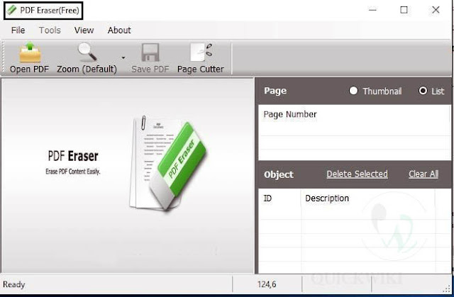 Erase PDF Documents