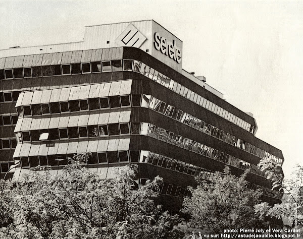 Paris 13eme - Bureaux Serete  Architecte: Jean de Brauer  Construction: 1970-1971
