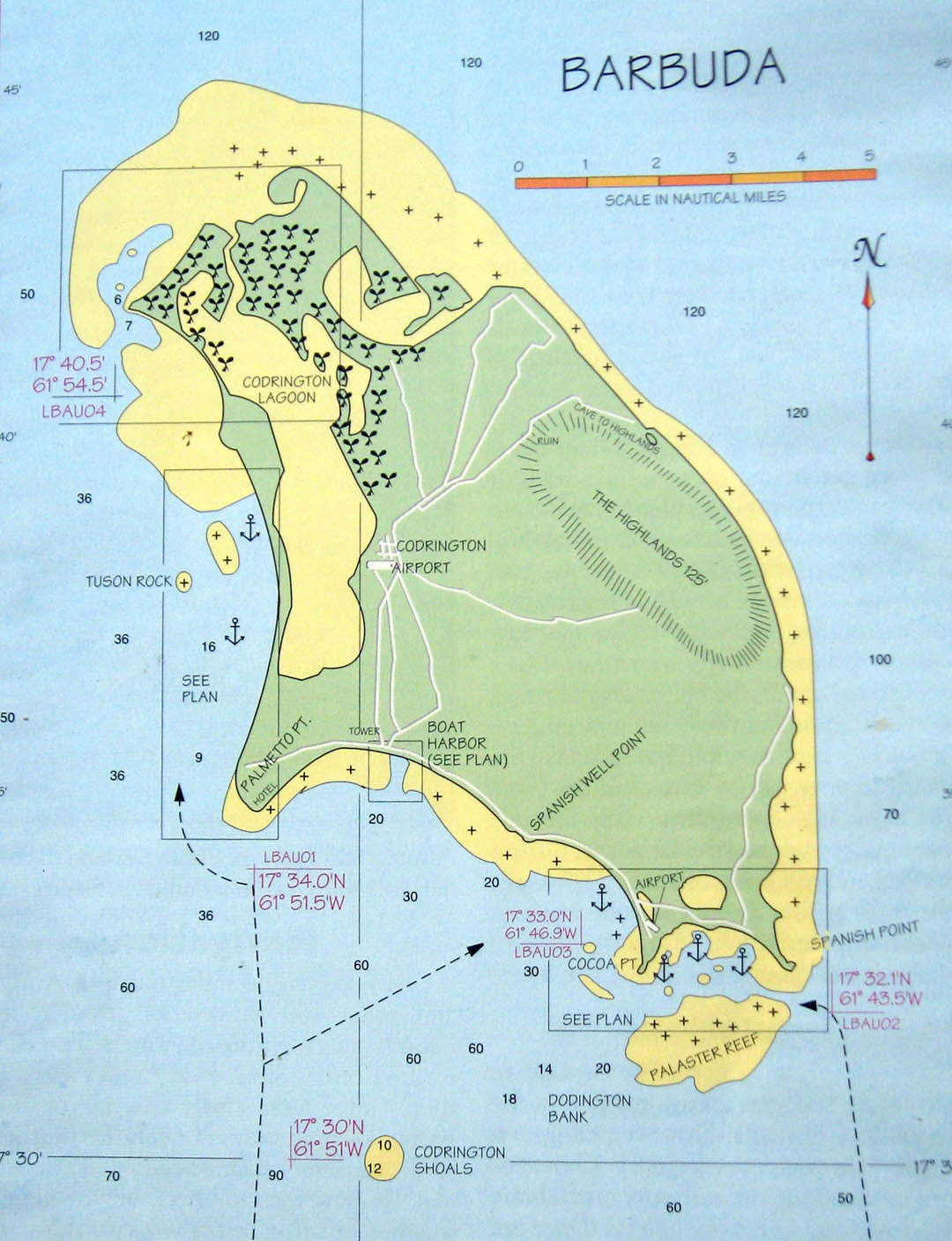 Barbuda Map F 