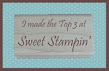 23 x Sweet Stampin' Top 3