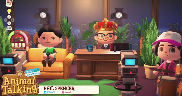 Animal Crossing: New Horizons (Switch): Phil Spencer participa de entrevista dentro do jogo