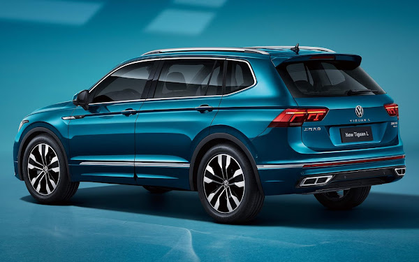 Volkswagen Tiguan L 2022 alongado para China: lançamento no Salão de Hong Kong