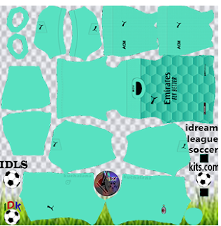 AC Milan DLS Kits & Logo 2021 – Dream League Soccer Kits 2021