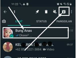 Cara Menyembunyikan Chat Whatsaap Tanpa Arsip