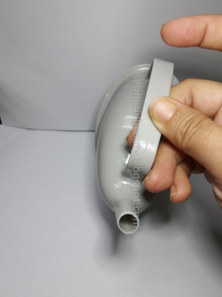 Healthy Nurul Beauty Unboxing review of cup/device to assist me to pee without splashback in