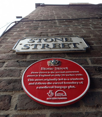 Stone Street - the second narrowest street in England
