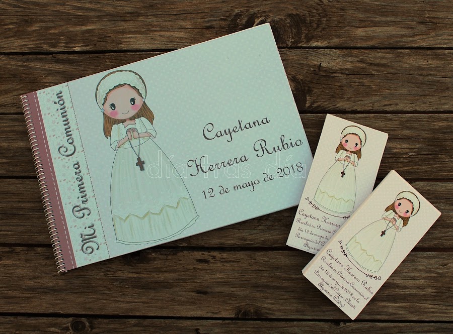 Libro de firmas Primera Comunión