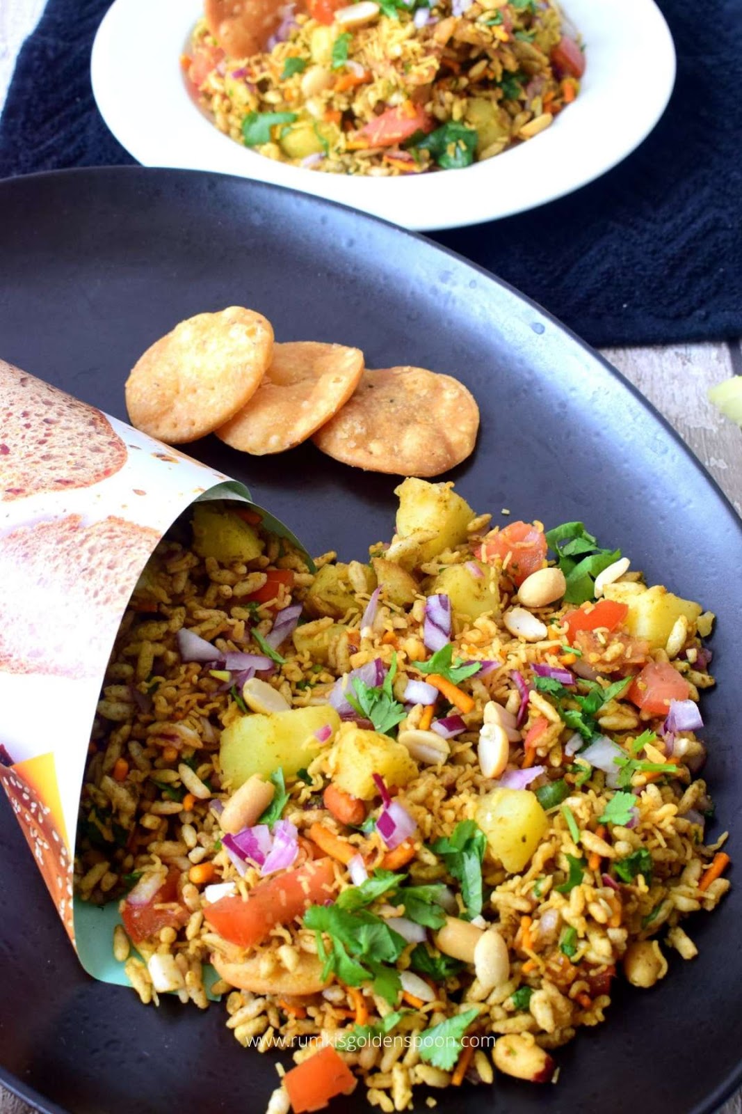 bhel puri, bhelpuri, bhel poori, Mumbai bhel puri, bhelpuri recipe, recipe for bhelpuri, recipe of bhelpuri, bhel recipe, bhel puri chaat, puffed rice snack, puffed rice snacks, snacks with puffed rice, bhel puri recipe, recipe for bhel puri, recipe of bhel puri, bhel puri how to make, Indian chaat recipe, Indian chaat recipes, chaat recipe, recipe for chaat, recipes of chaat, chaat papdi recipe, chaat recipe Indian, indian street food, list of indian street food, recipes for Indian street food, recipes of Indian street food, best Indian street food recipes, Indian street food recipes, Indian snack recipe, Indian snack recipes, Indian snacks recipes for evening, Indian snacks easy recipes, Rumki's Golden Spoon