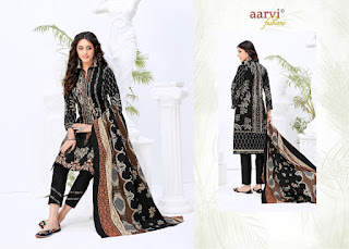 Aarvi Noor Lawn Collection vol 1 Pakistani dress Material