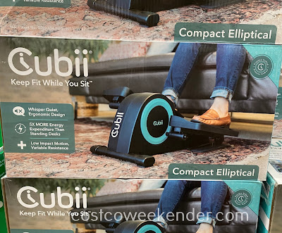 Get your burn on with the Cubii Jr Compact Elliptical