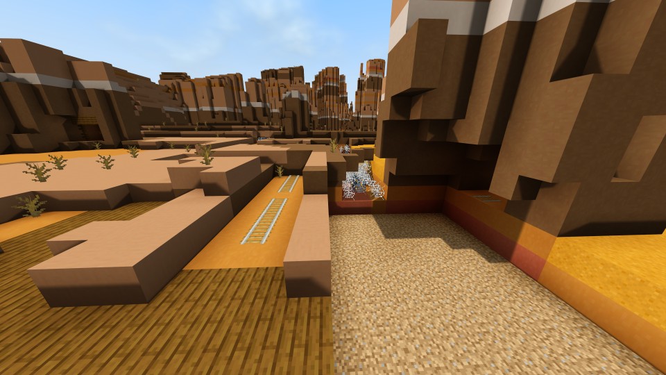 Minecraft Bedrock Addons Endless Mesa Biome