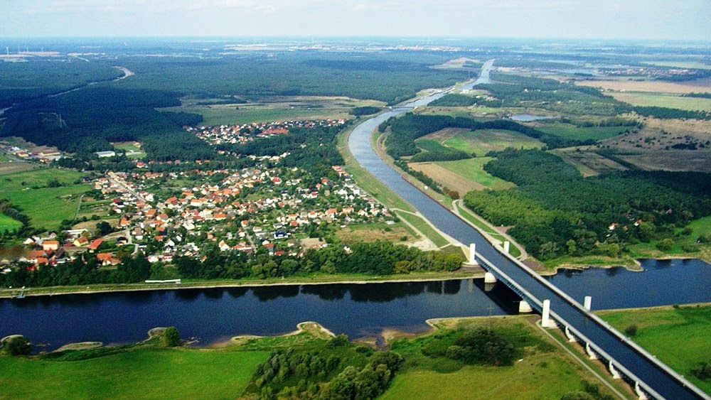 Magdeburg Water Bridge Tourism, Germany | Favorite Tourist Places