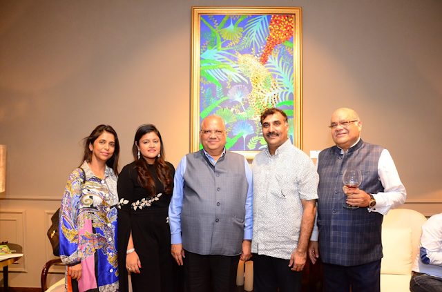 Mr & Mrs Ashwant Arora-Dawat Foods, Anushree Gupta, Anil Mittal- India Gate Rice CMD, Anoop Gupta- JMD India Gate Rice Mr & Mrs Ashwant Arora-Dawat Foods, Anushree Gupta, Anil Mittal- India Gate Rice CMD, Anoop Gupta- JMD India Gate Rice