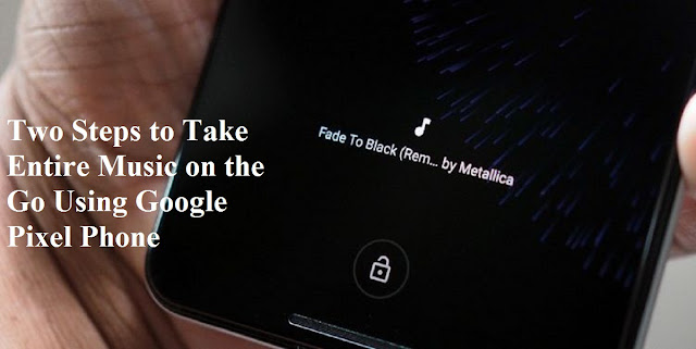 Two Steps to Take Entire Music on the Go Using Google Pixel Phone