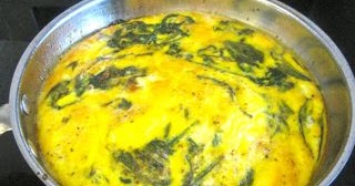 Eleni's Culinary Journey: Spinach Omelette