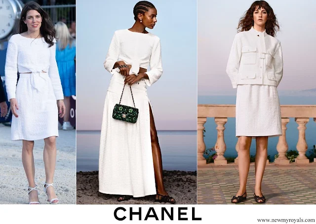 Charlotte Casiraghi wore CHANEL Cruise 2021 Collection