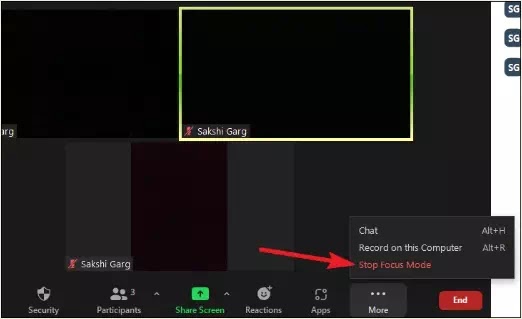 How to Use Focus Mode in Zoom Meeting-4 How to Use Focus Mode in Zoom Meeting-4