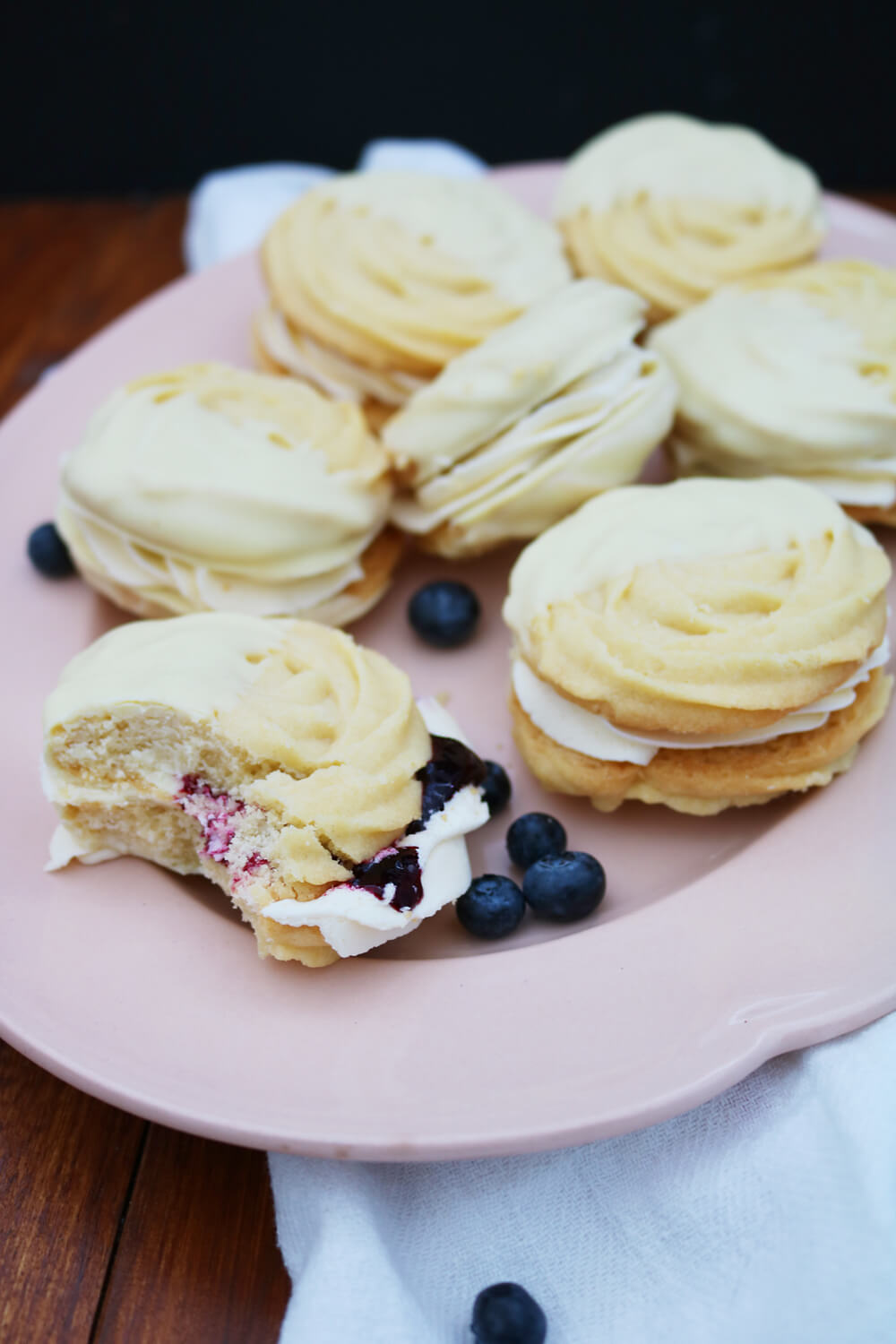 Blueberry Viennese Whirls  | Take Some Whisks