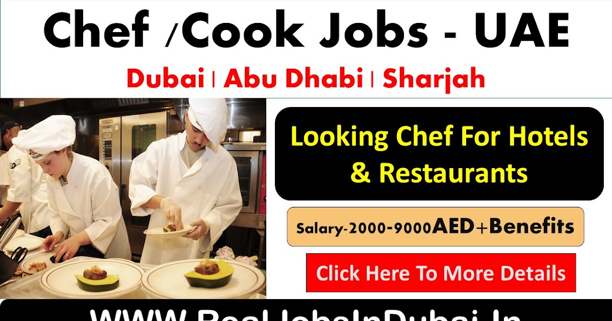 Chef Jobs In Dubai Uae 2020