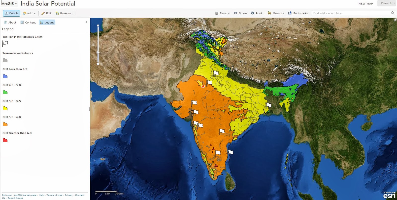 CA Mapping India Solar Potential - India SolarPotMap.JPG