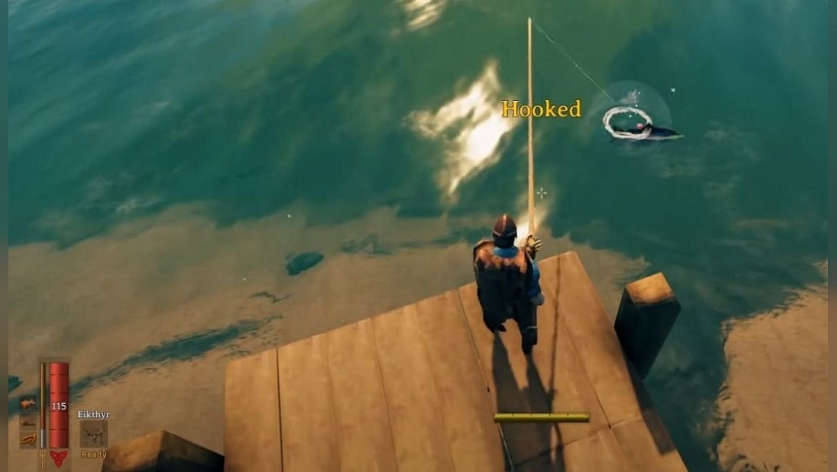 Fishing in Valheim where to find a fishing rod and how to catch fish