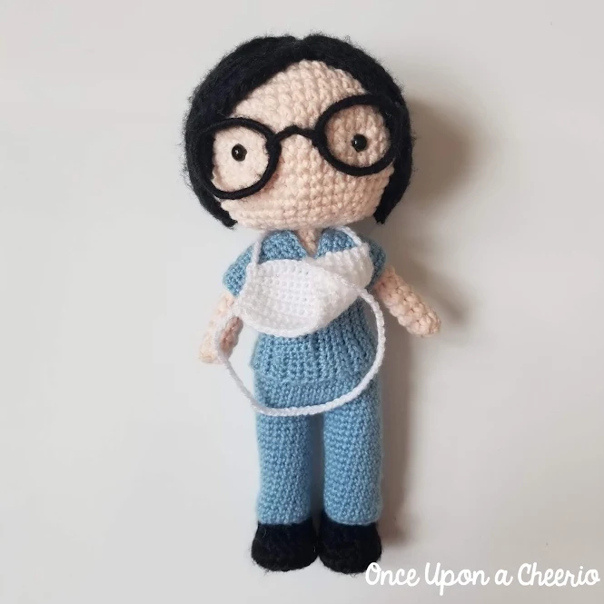 Nurses' Week Healthcare Hero FREE Amigurumi Crochet Pattern