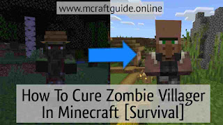 How To Cure Zombie Villagers In Minecraft