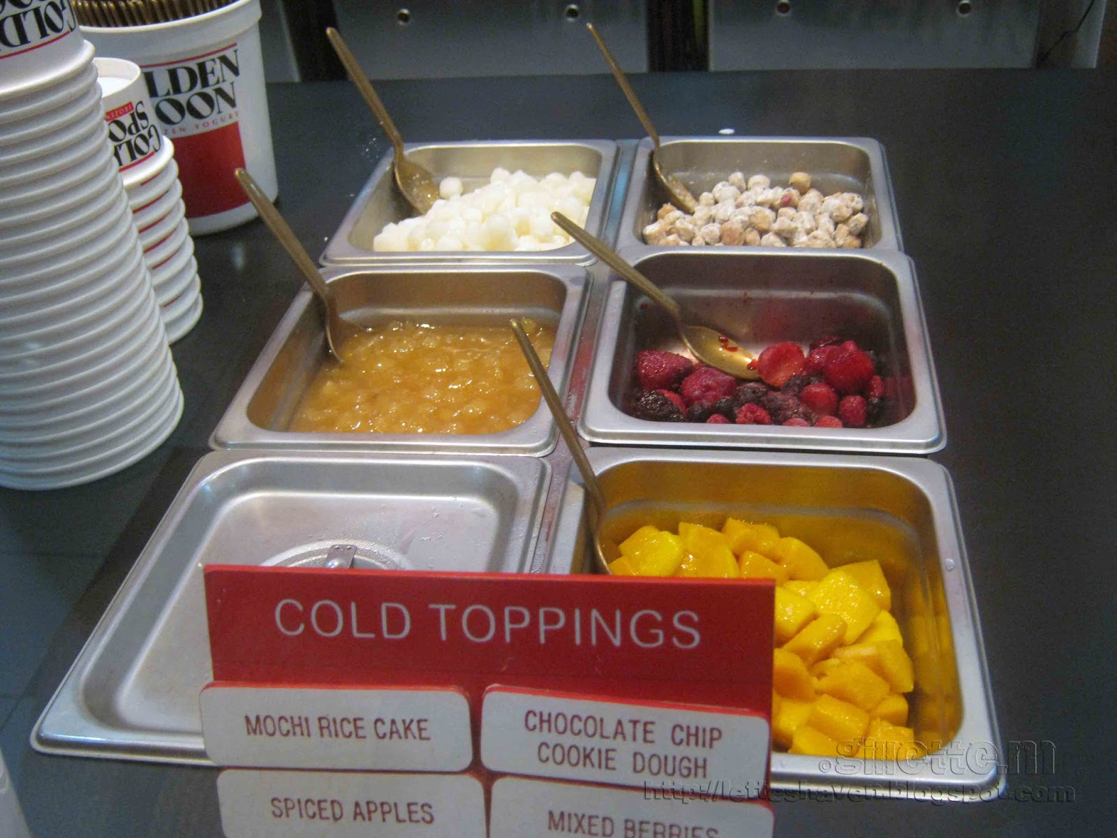 Lette's Haven Golden Spoon's Frozen Yogurt