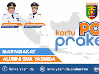 Banner Posko Kartu Prakerja SMK Yasmida Ambarawa