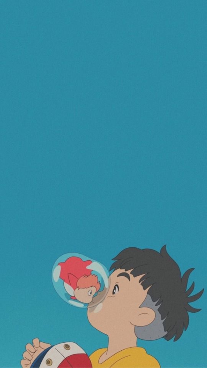 Wallpapers fofos dos filmes Studio Ghibli para celular!