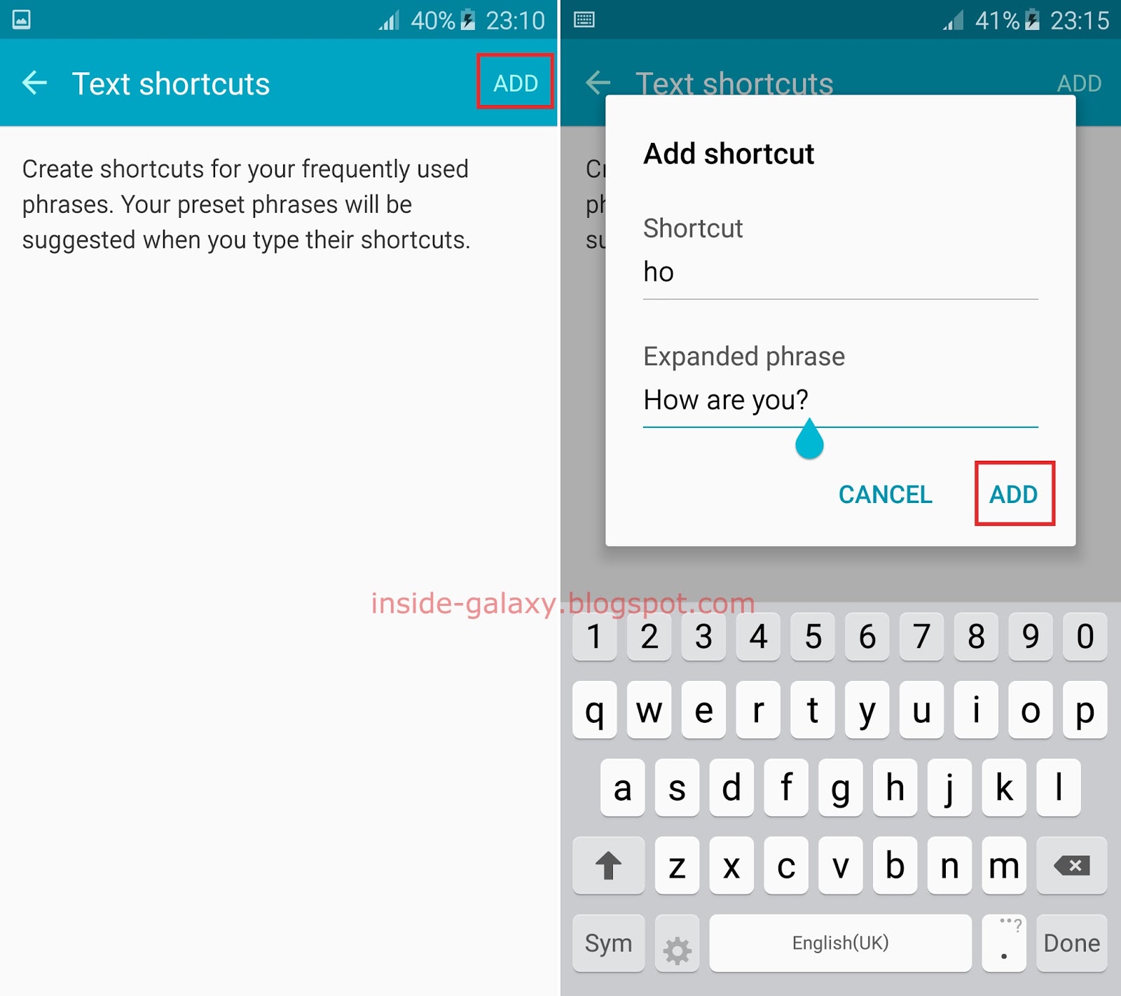 remove android shortcut bar remove android shortcut bar